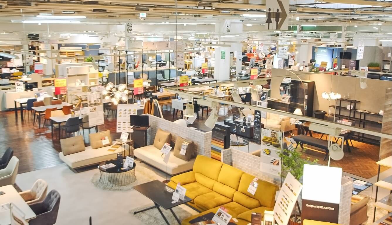 リビング＆ダイニング売り場