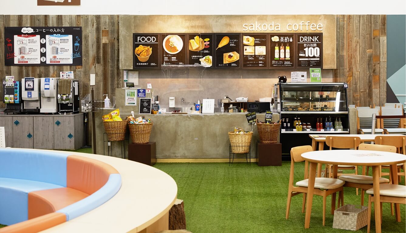カフェコーナー