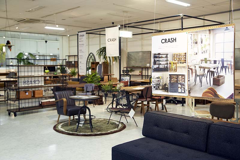 熊本店に Crush Crash Project の売り場が出来ました Sakoda サコダ 家具 インテリア通販