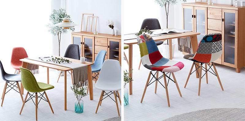 色とりどりのカラーが選べるかわいい椅子たち Sakoda サコダ 家具 インテリア通販