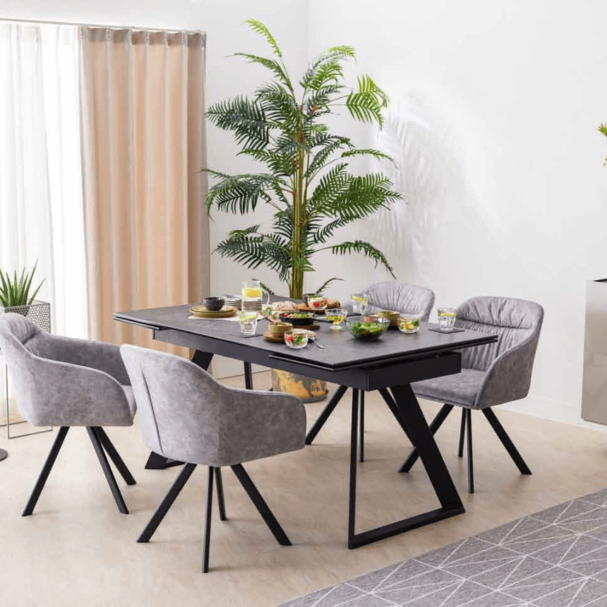 伸長式ダイニングテーブル「シュタイン アンジェラ  