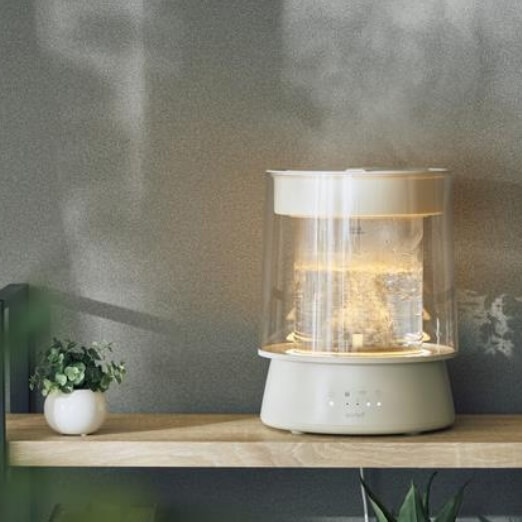 QS549 ガラススチーム加湿器 GLASS　IV