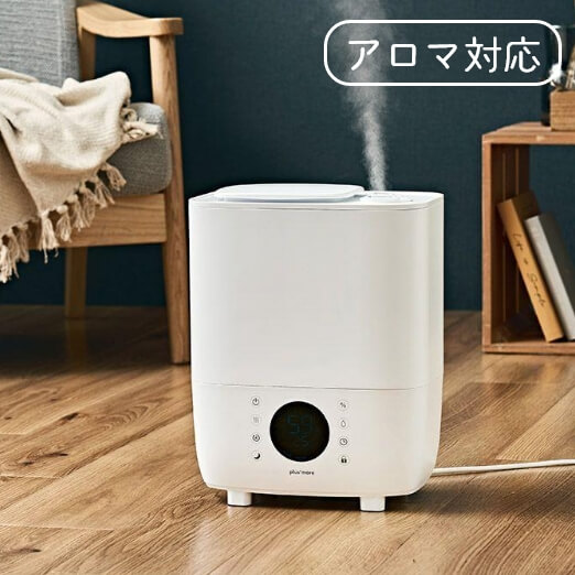PBAHF003  28畳対応上部給水ハイブリッド式 大噴霧アロマ加湿器リモコン付