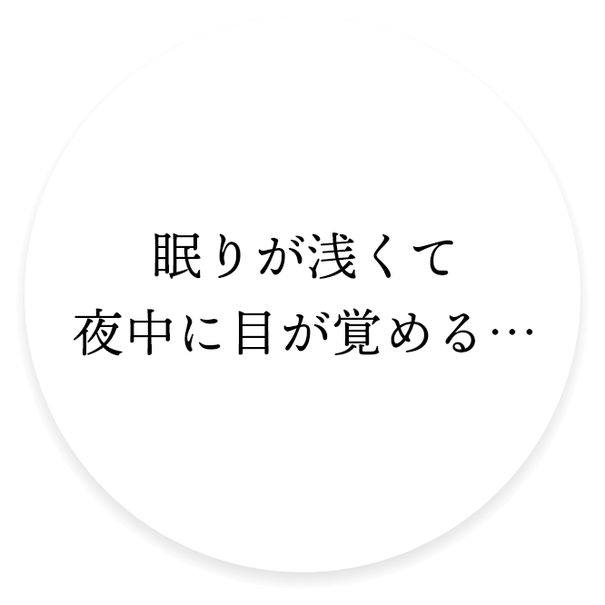 夜中に目が覚める
