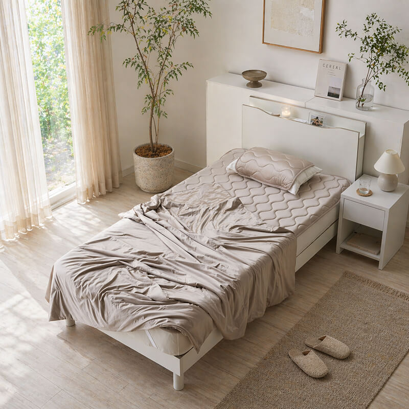 シルクタッチ冷感寝具