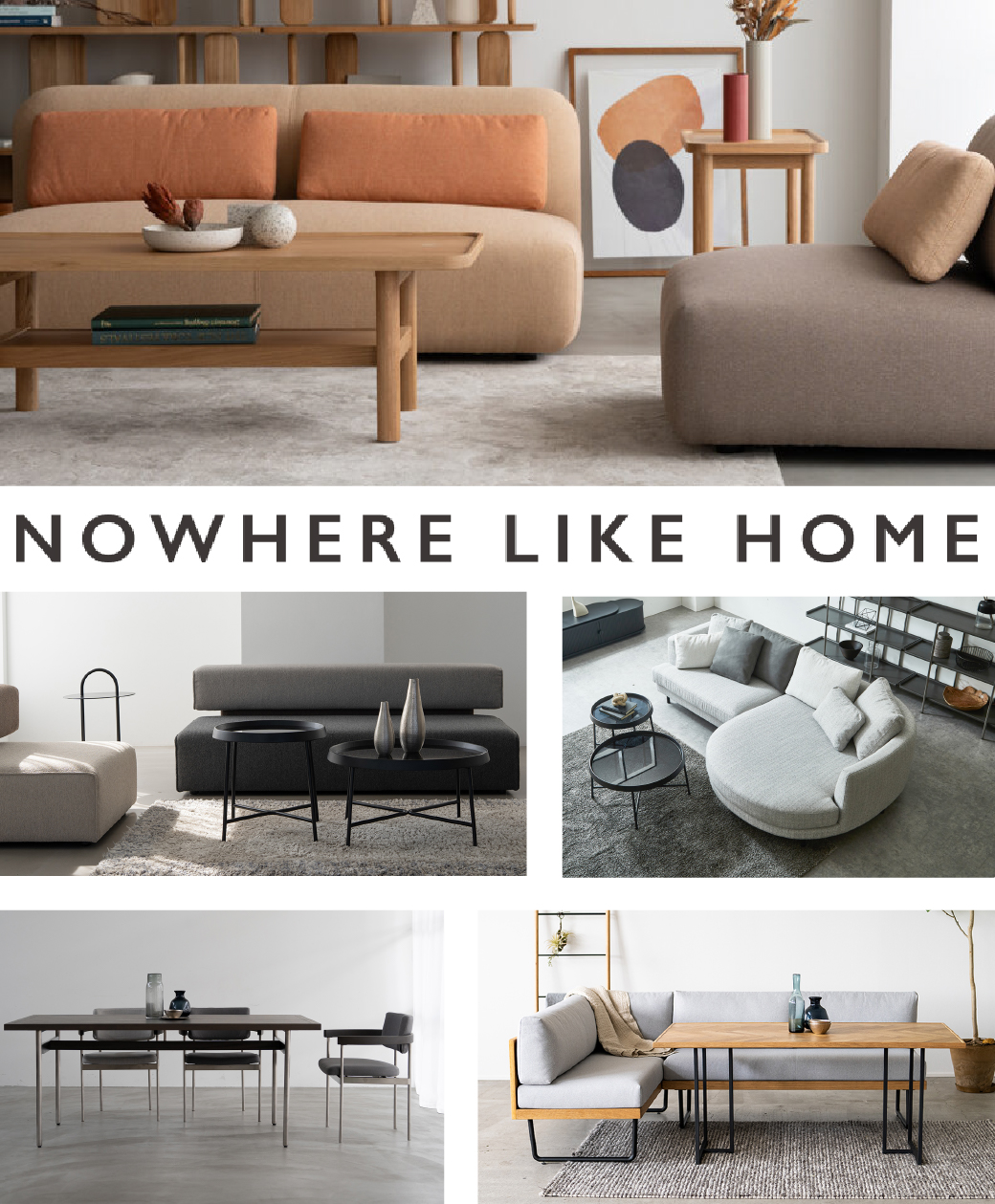 NOWHERE LIKE HOME ポップアップストア 売り場イメージ