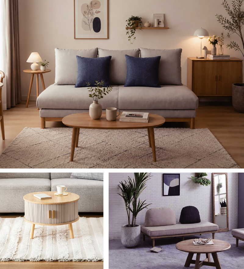 nora.の家具とナチュラルインテリアイメージ